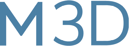 M3D logo