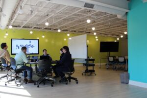 business meeting at Atomic Object