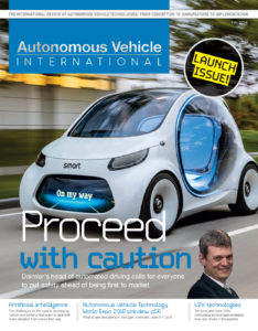 Autonomous Vehicle International flyer