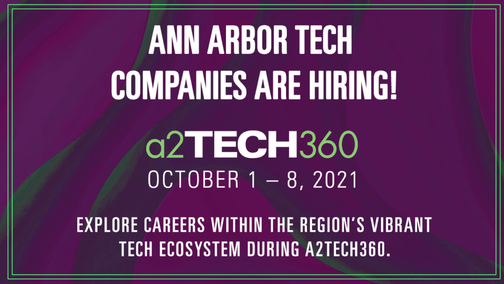a2Tech360 hiring event banner