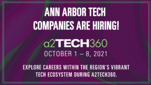 a2Tech360 hiring event banner