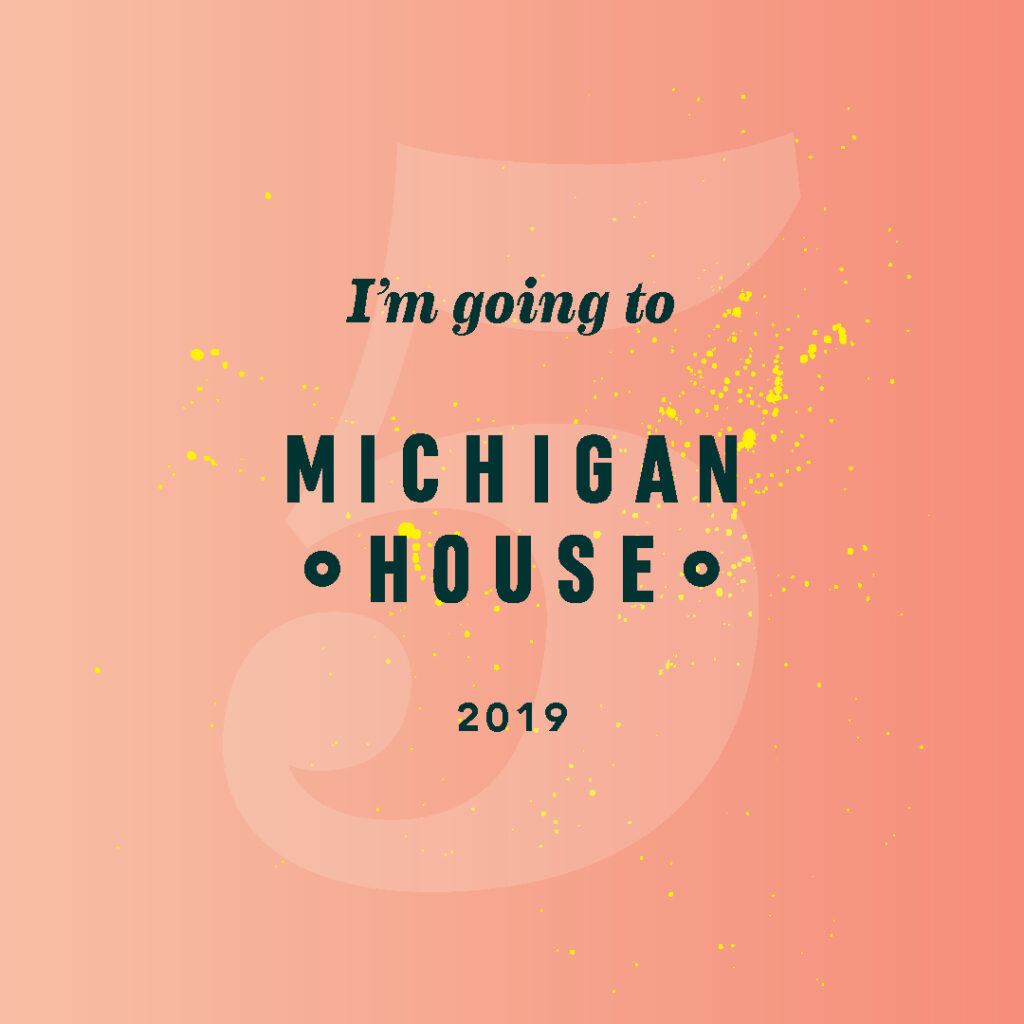 Michigan House square banner
