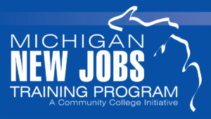 Michigan New Jobs Training Program blue banner