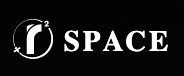 R2 Space logo-black background