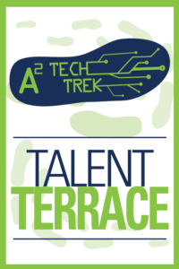 A2 TechTrek Talent Terrace vertical banner