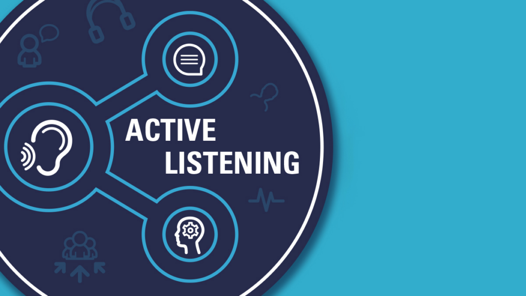 Active listening banner