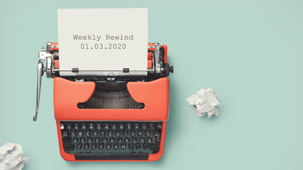 Weekly Rewind January 3, 2020-typewriter-cropped