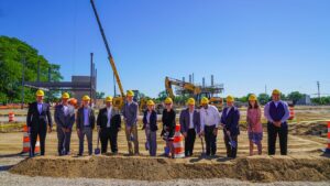 photo from Sartorius groundbreaking in Ann Arbor