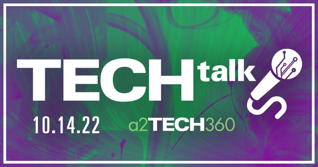 Tech Talk banner Oct 14 2022