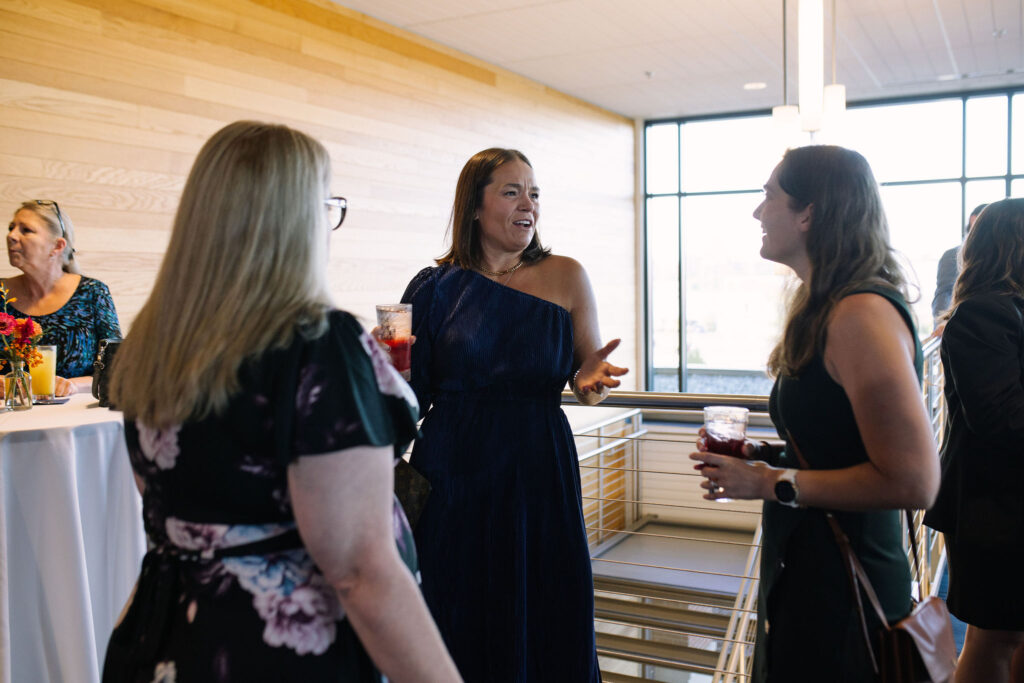 Networking at FastTrack Awards 2024