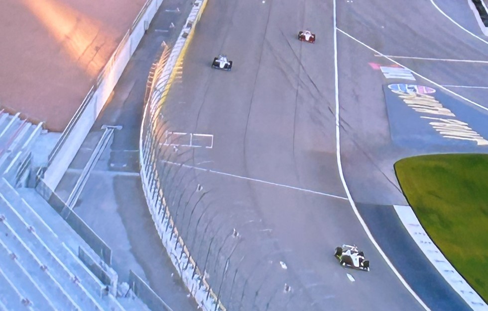 Cars on Track at first Autonomous Indy Car Race 